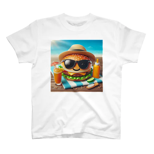 常夏バーガー スタンダードTシャツ