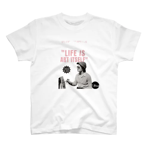 Life is art itself アートTシャツ Regular Fit T-Shirt