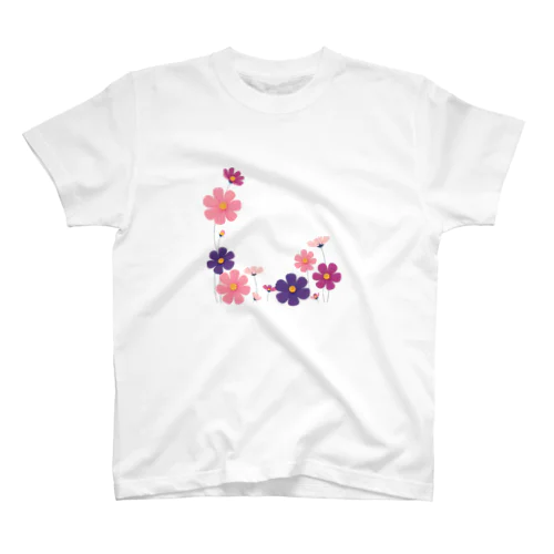 美しいコスモスの花❀ Regular Fit T-Shirt