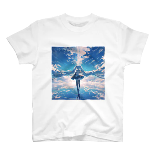 海の初音ミク Regular Fit T-Shirt