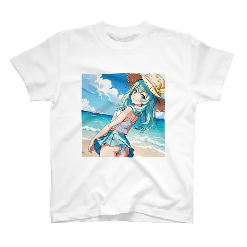 魔法麦わら少女 Regular Fit T-Shirt