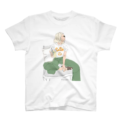 Smile in the sun スタンダードTシャツ