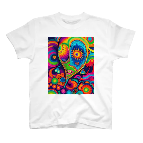 psychedelic  ハートちゃん　004 Regular Fit T-Shirt