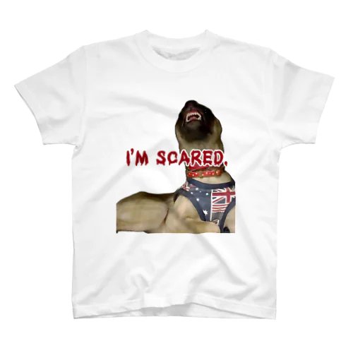 I'M SCARED. スタンダードTシャツ