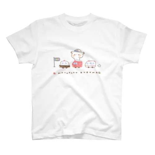 もるちゃんはたらくくるま。 Regular Fit T-Shirt