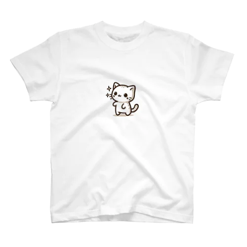 可愛いねこちゃん Regular Fit T-Shirt