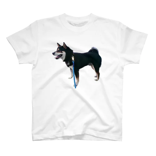 黒芝犬 ジャック Regular Fit T-Shirt