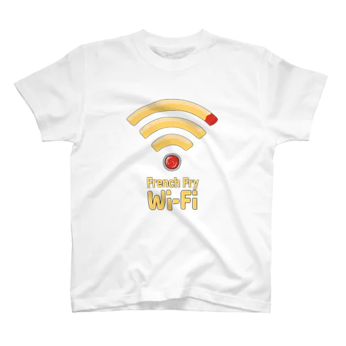 Wi-Fi フライポテト Regular Fit T-Shirt