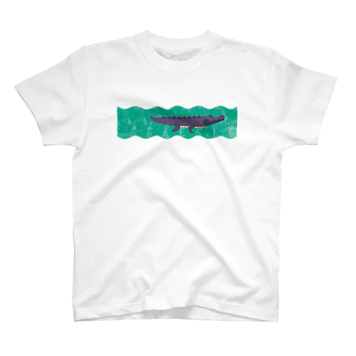 アメリカアリゲーター〈ミシシッピ川 ver.〉 Regular Fit T-Shirt
