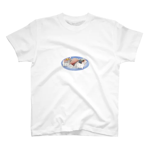 ねこずし(光り物) スタンダードTシャツ