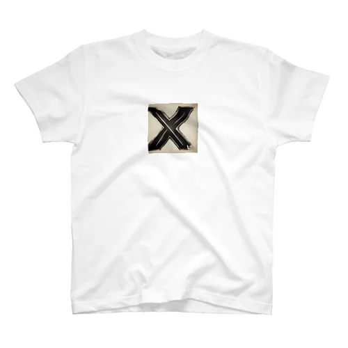 かっこよく描いたX Regular Fit T-Shirt