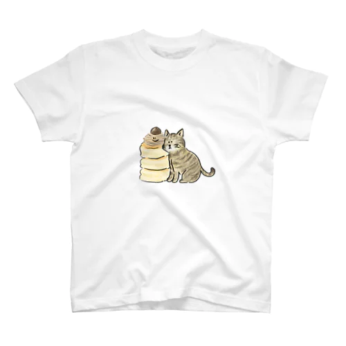 猫とパンケーキ　モンブラン スタンダードTシャツ