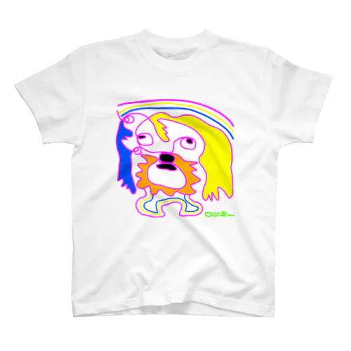 カラフルアート犬オリジナル Regular Fit T-Shirt