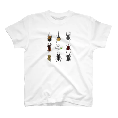 Beetle and Stag beetle lover Regular Fit T-Shirt