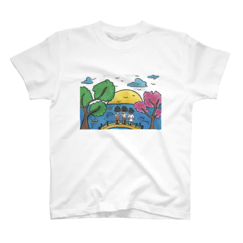 子どもたちの絵付き！フィリピンTシャツ スタンダードTシャツ