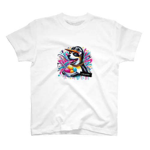 グラフティ イヌ✖️ペンギン スタンダードTシャツ