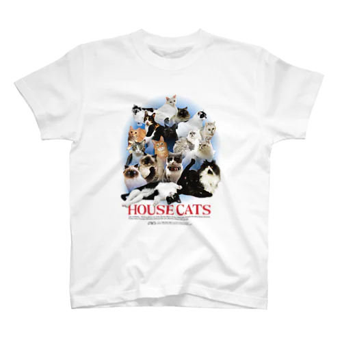 飼い猫オールスター 1 スタンダードTシャツ