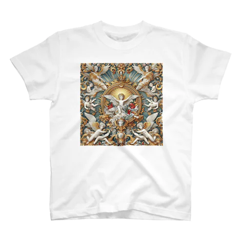 Renaissance  バロック模様 スタンダードTシャツ