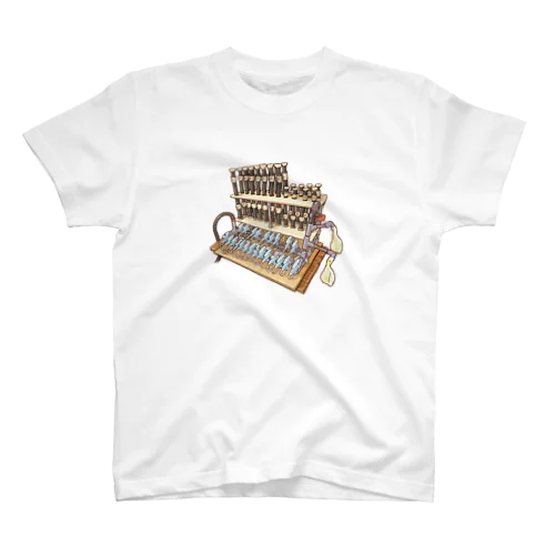 リコーダーパイプオルガン Regular Fit T-Shirt