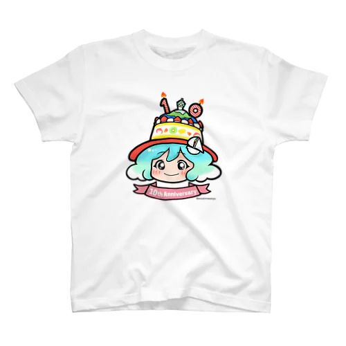 江ノ島さんぽちゃん10周年ありがとうまつり(ケーキ) Regular Fit T-Shirt