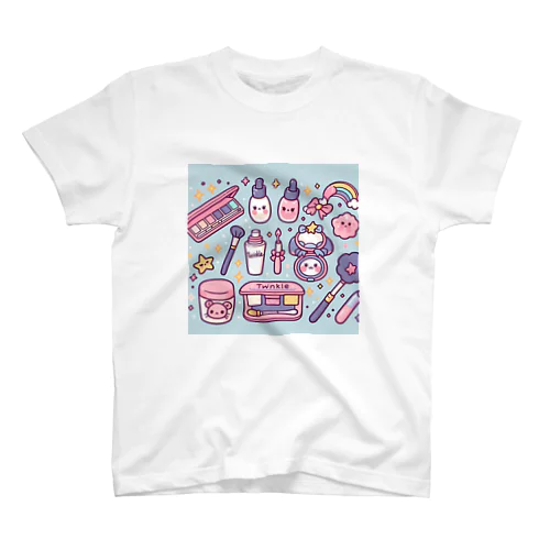 化粧品　かわいい スタンダードTシャツ