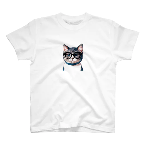 Cute Geek Kitty　キュート　ギーク　キティ Regular Fit T-Shirt