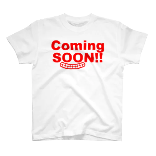 Coming Soon RED Regular Fit T-Shirt