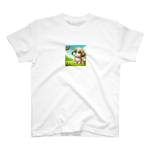 かわいいわんちゃん Regular Fit T-Shirt