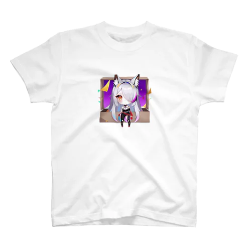 獣耳の女の子 スタンダードTシャツ