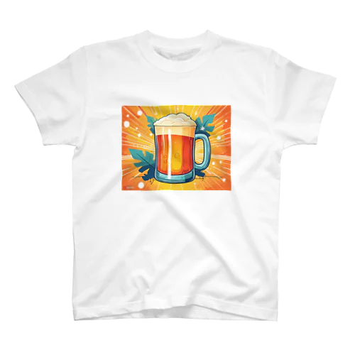 夏到来ビールグッズ！Beerで皆で盛り上がろう！ Regular Fit T-Shirt