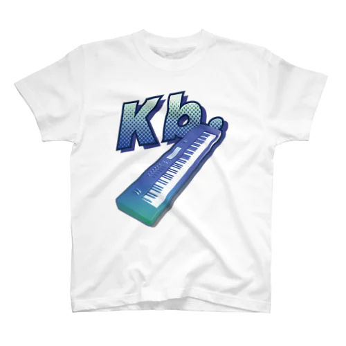 キーボード（青：背中デザインあり） Regular Fit T-Shirt