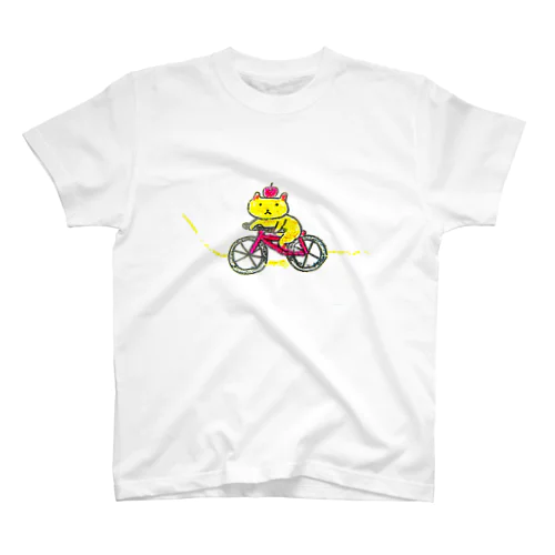 自転車猫 Regular Fit T-Shirt