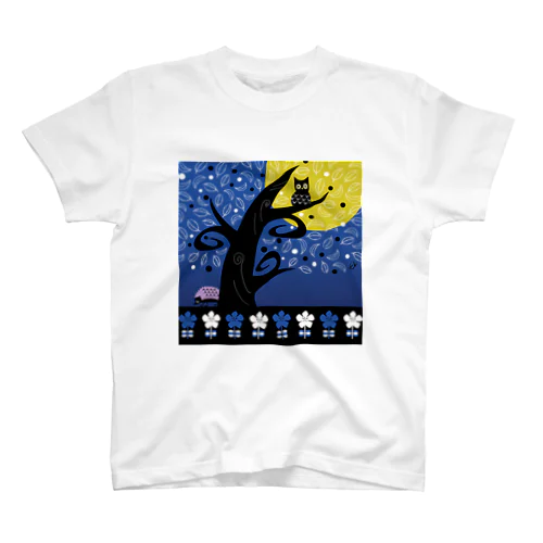 moonlight forest Regular Fit T-Shirt