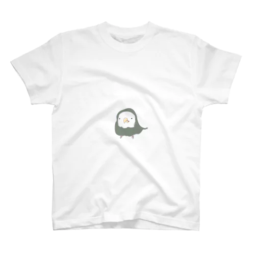 ゆる白頭コザクラインコちゃん　べろ Regular Fit T-Shirt