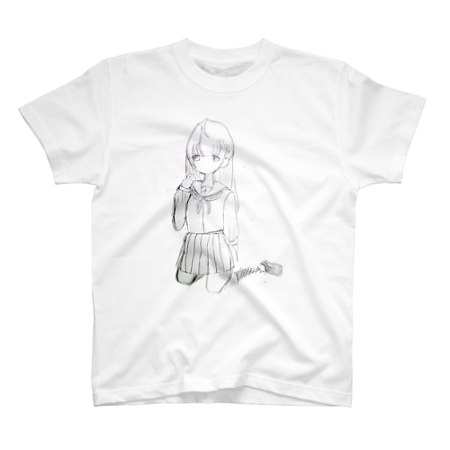 蜀･逡繰K 冥界JK Regular Fit T-Shirt