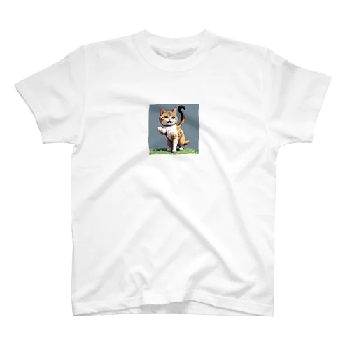 踊る猫 Regular Fit T-Shirt