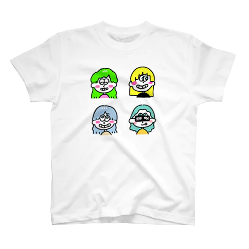 ★ポップな女の子の笑顔★① スタンダードTシャツ