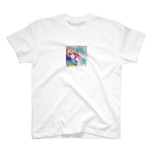 夢見る少女(水彩) スタンダードTシャツ