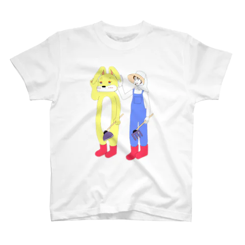 きぐるみちゃんと畑に行く Regular Fit T-Shirt