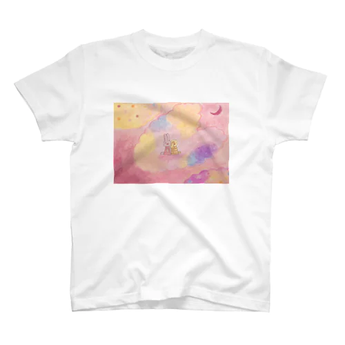 ふわうさ＆はな『ゆめみごこち　dreaming...』 スタンダードTシャツ