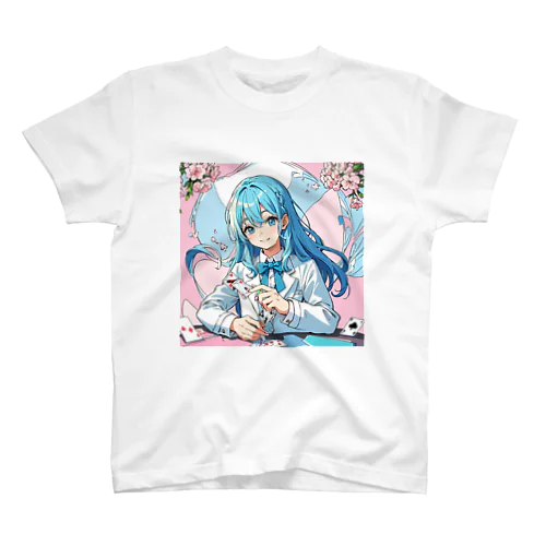 魔法マジシャン少女 Regular Fit T-Shirt