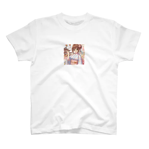 お祭り好きのＪＫ スタンダードTシャツ