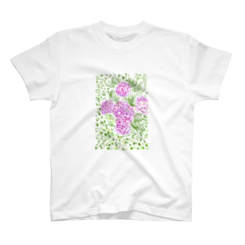 紫陽花 Regular Fit T-Shirt