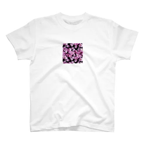 ピンクの花　鮮やか Regular Fit T-Shirt