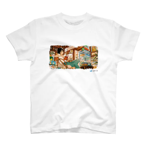 高円寺の書店「読夢の湯」オリジナルTシャツ スタンダードTシャツ