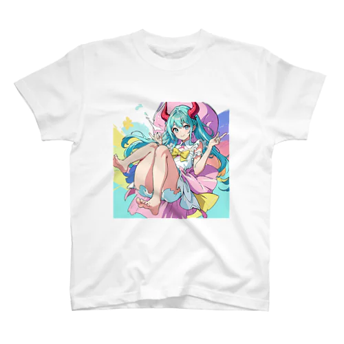 魔法悪魔少女 スタンダードTシャツ