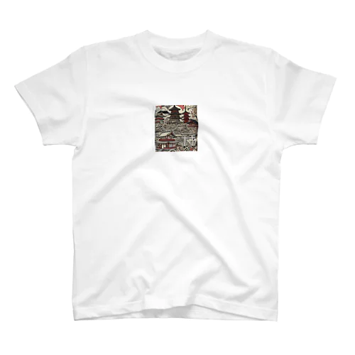 traditional building Regular Fit T-Shirt