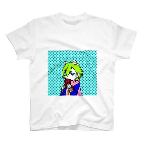 ライオンちゃんバレンタインバージョン スタンダードTシャツ