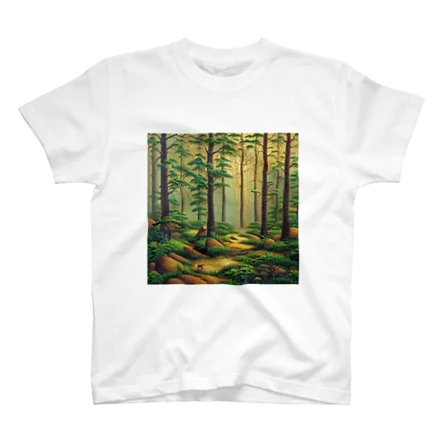 森の中で創作活動 スタンダードTシャツ
