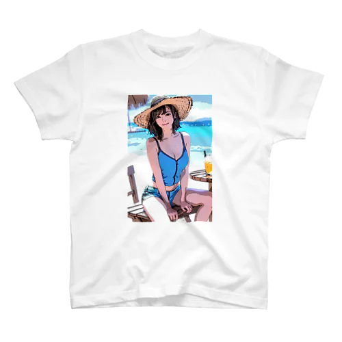 Beach Girl 5 スタンダードTシャツ